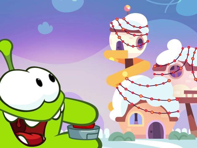 Om Nom Christmas | Xmas Neighbor
