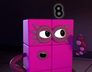 Octoblock Mask Numberblocks | The Numberblocks Express