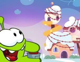 Om Nom Christmas | Xmas Neighbor