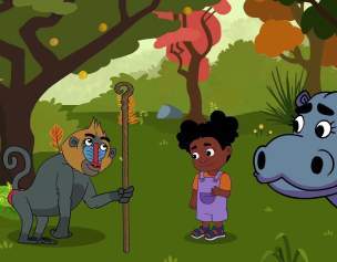 Zizi and Hannibal | Baboon Brothers