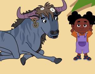 Zizi and Hannibal | Wildebeest Friends